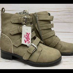 Zip Up Justice Boots